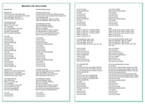 Lyrics _beautiful life_now_united